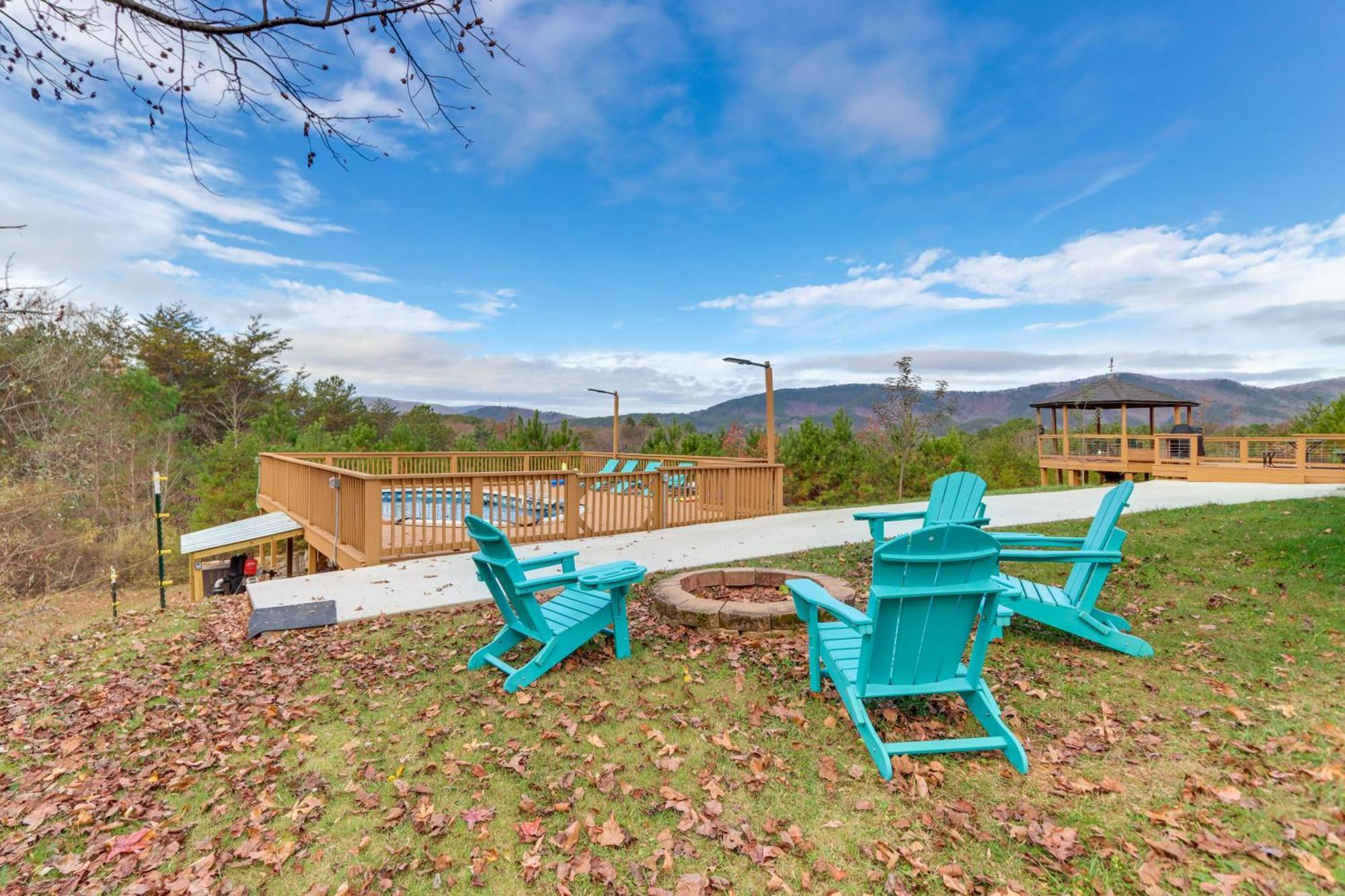 הוילה Stunning Copperhill Retreat With Mountain Views! מראה חיצוני תמונה